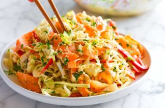 Easy Asian Slaw Recipe