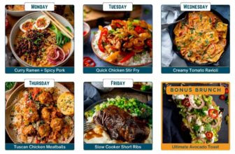5 Dinners to Make Next Week + a Bonus Weekend Brunch) – 14th September 2026